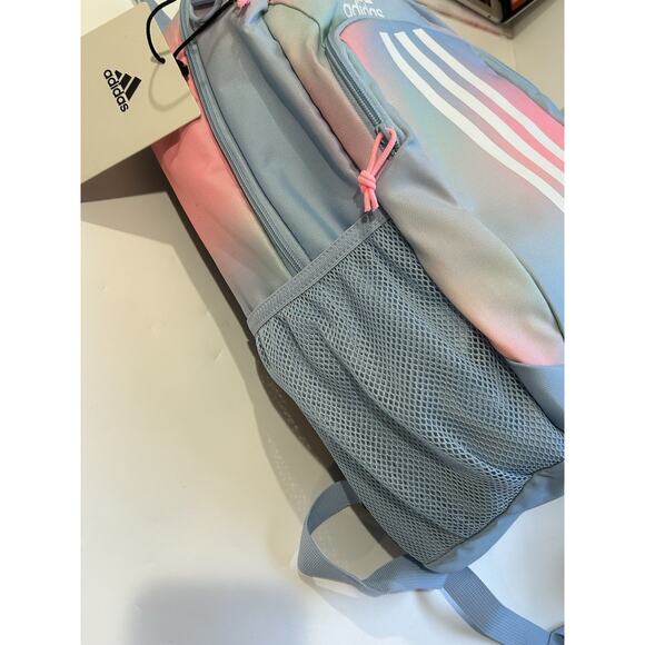 Adidas School Backpack Blue/Pink - Picture 7 of 7